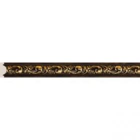 Багет Cosca Молдинг 30 Красное Дерево С Золотом 157-1084 Д2400хШ14 мм / Коска.