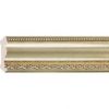 Багет Cosca Карниз 107 Матовое Золото 154-933 Ш77хВ107хД2400 мм / Коска.