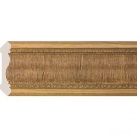 Багет Cosca Карниз 130 Дуб Светлый 171-4 Ш92хВ130хД2400 мм / Коска.