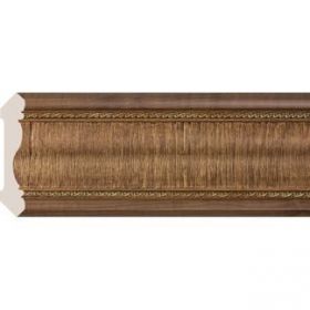 Багет Cosca Карниз 130 Дуб Темный 171-3 Ш23хВ130хД2400 мм / Коска.