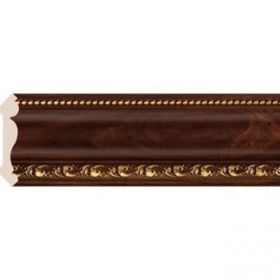 Багет Cosca Карниз 70 Красное Дерево С Золотом 155-1084 Ш50хВ70хД2400 мм / Коска.