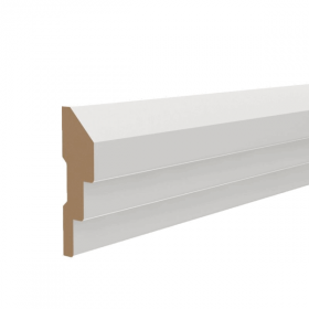 Молдинг Ultrawood U 0004 Д2200хВ75хТ22 мм / Ультравуд.