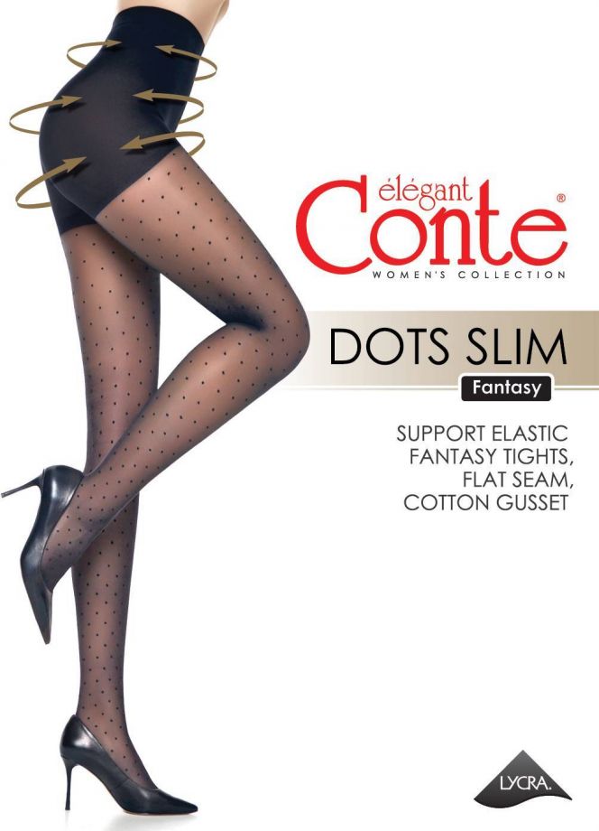 колготки CONTE Dots Slim