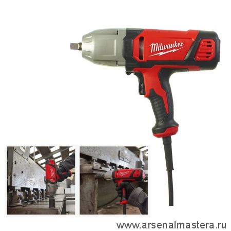 Гайковерт ударный 725 Вт IPWE 400R MILWAUKEE 4933451524