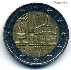 Германия 2 евро 2013 D