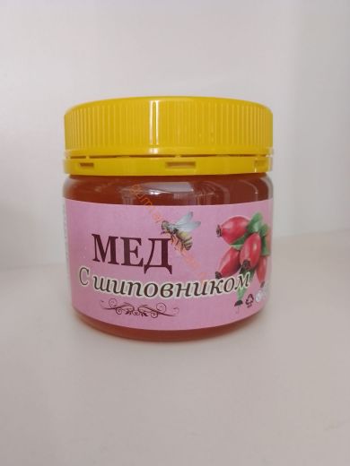 Мёд с шиповником, 200 гр