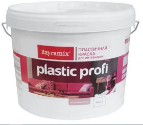 Краска для Стен и Потолков Bayramix Plastik Profi 2.7л Белая Пластичная Матовая.