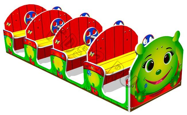 Игровой макет «Машинка Гусеничка» ИМ244