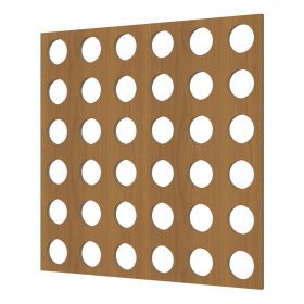 Перфорированная Панель Cosca Форо 16 ХДФ Ольха В780хШ1400 мм / Коска.