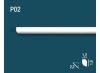 Карниз Потолочный Perfect  Plus  P02 Д200xШ1.2xВ1.9 см /Перфект Плюс.