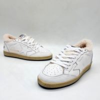 Зимние кеды Golden Goose с мехом