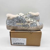 Зимние кеды Golden Goose с мехом