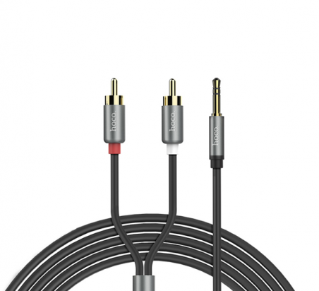 Кабель Hoco UPA10. Lotus - Mini Jack 3.5мм
