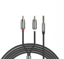 Кабель Hoco UPA10. Lotus - Mini Jack 3.5мм