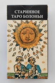 Карты Таро - Старинное таро Болоньи. Новые. 119х66мм Msh Oz