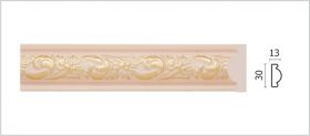 Молдинг Dekor-Dizayn 157-62G Хай Тек Д2400хВ30хТ13 / Декор Дизайн