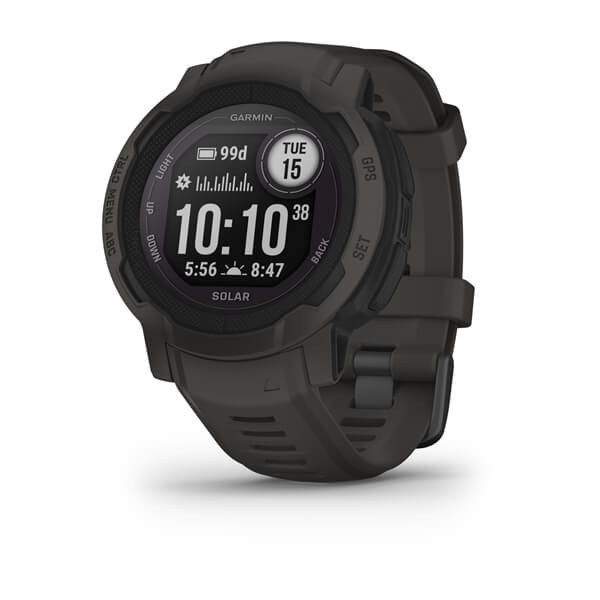 Умные часы Garmin Instinct 2 Solar черный