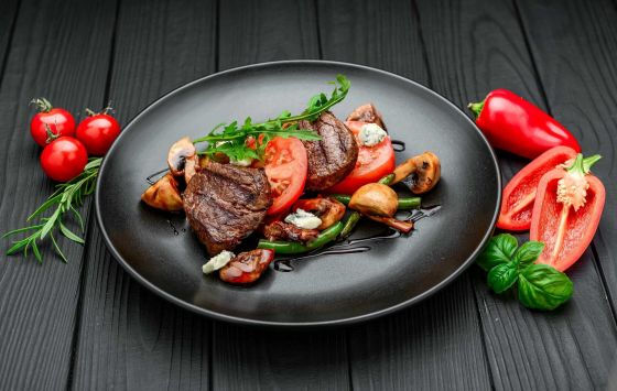 Медальон из свинины