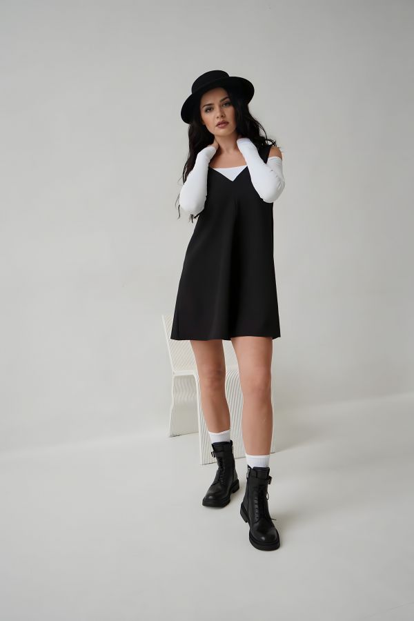 Платье Agio черное