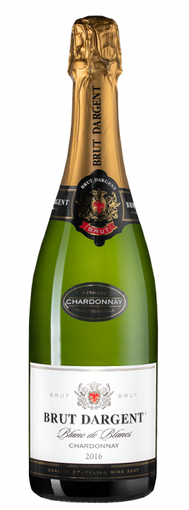 Brut Dargent Blanc de Blancs Chardonnay, 0.75 л., 2016 г.