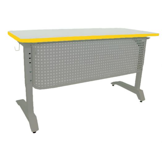 МАГНАТ Стол регулируемый 2-местный, с бесшовной кромкой