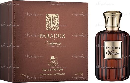 Fragrance World Paradox Vetiver