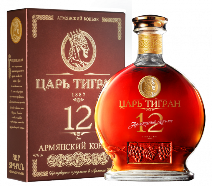 Царь Тигран 12 лет выдержки, 0.7 л.