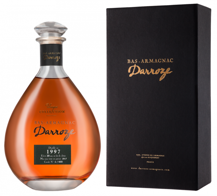 Bas-Armagnac Darroze Unique Collection Domaine de Jouanchicot a Mauleon d'Armagnac 1997, 0.7 л., 1997 г.