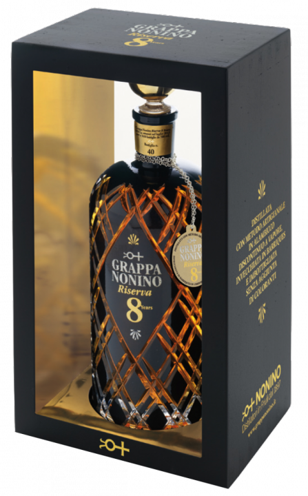 Grappa Nonino Riserva 8 Years, 0.7 л.