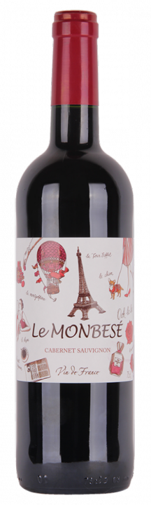 Le Monbese Cabernet Sauvignon, 0.75 л.