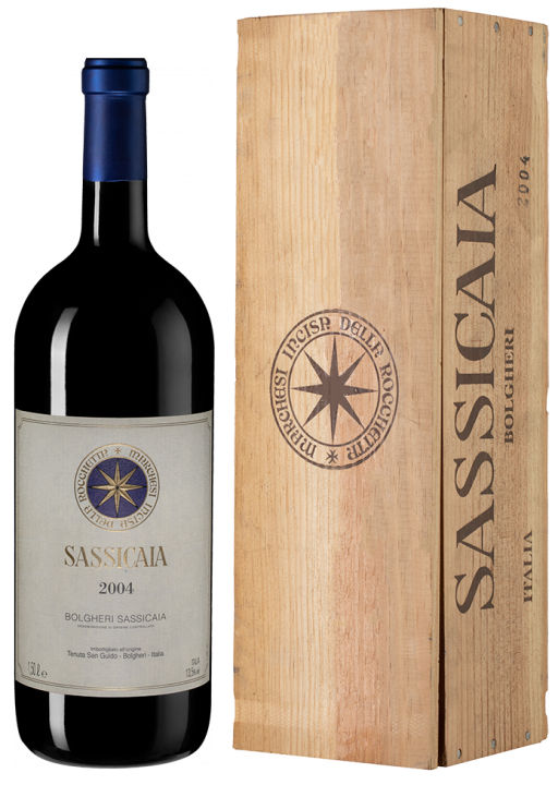 Sassicaia, 1.5 л., 2004 г.