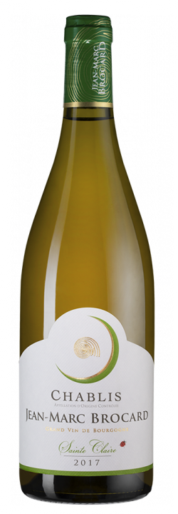 Chablis Sainte Claire, 0.75 л., 2017 г.