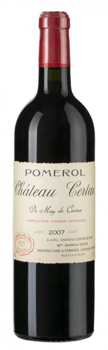 Chateau Certan de May de Certan (Pomerol), 0.75 л., 2007 г.