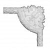 Угловой Элемент Европласт Лепнина 1.52.352 Ш240хВ240хТ23 мм