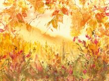 Фон стена "Fall wall"