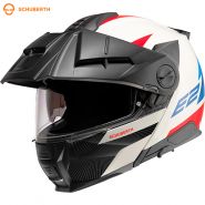 Мотошлем Schuberth E2 Defender, Бело-сине-красный