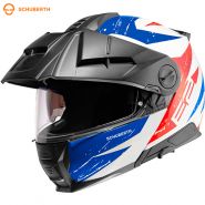 Мотошлем Schuberth E2 Explorer, Сине-красно-белый