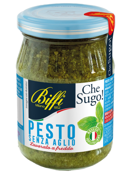 Песто дженовезе без чеснока 190 г, Pesto senza aglio Biffi, 190 gr