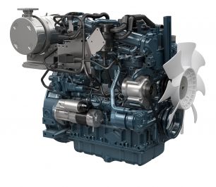 Двигатель дизельный Kubota V2607-CR-TI-E4B (Турбо) 