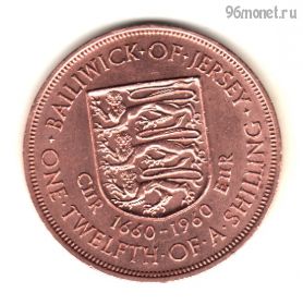 Джерси 1/12 шиллинга 1960