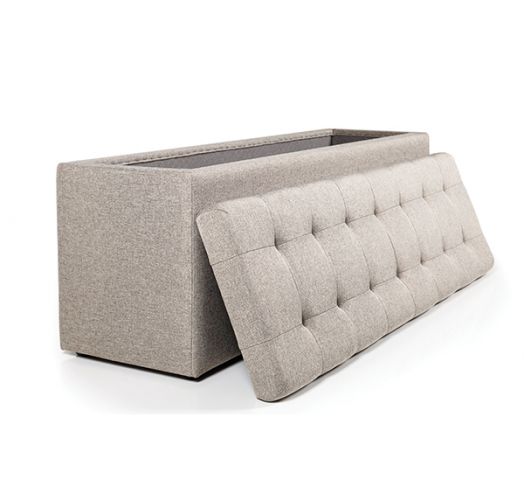 Пуф двухместный с ящиком 1200x350x350 мм