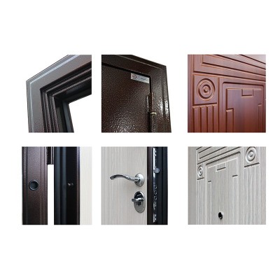 Дверь Входная АСД Некст 1 акация светлая поперечная