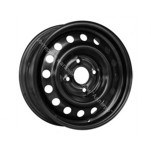 Диск ТЗСК Volkswagen Polo 6x15 5x100 ET38 DIA 57,1 Черный
