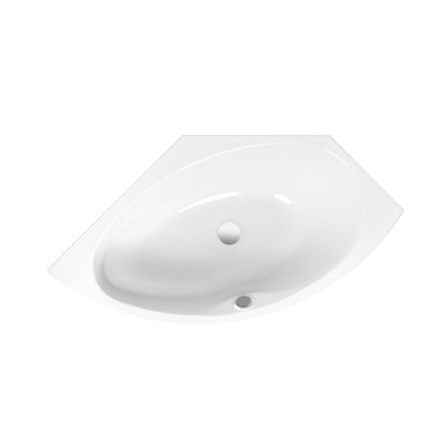 Изображение Нестандартная встраиваемая ванна Bette Pool III 6057 правая 160х113