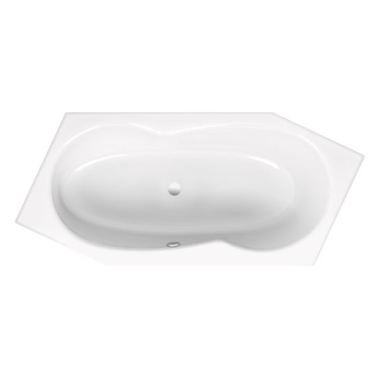 Изображение Встраиваемая шестиугольная ванна Bette Metric 6841 левая 206х90