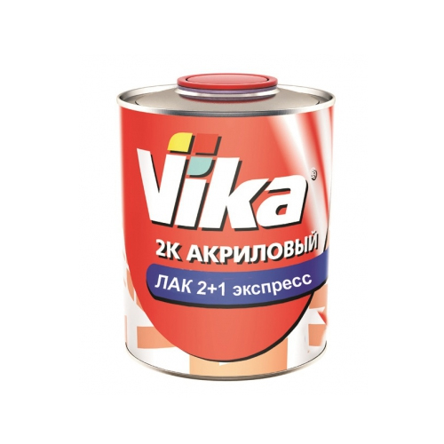 Vika Лак 2+1 Экспресс акриловый 2К + отвердитель, объем 830кг. + 250гр.