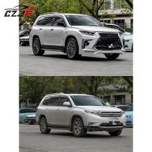 Бампер передний, Lexus стиль, для Highlander с 2011-