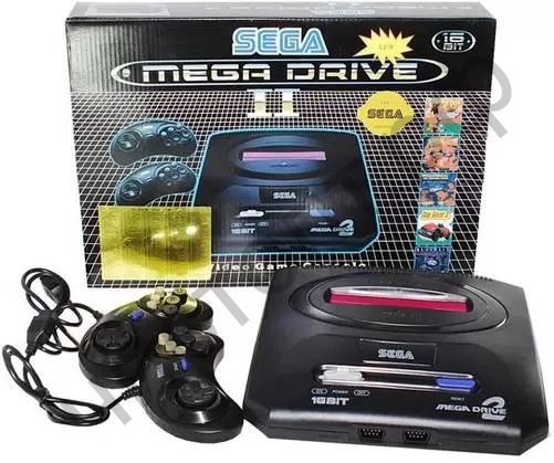 Игровая приставка  SEGA MEGA DRIVE II 368 в 1 ( 4 игры) (черная) Сега