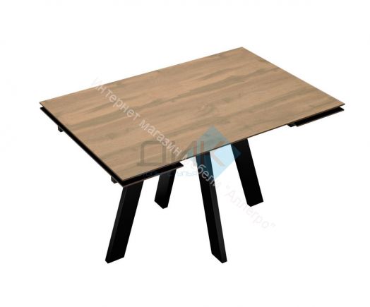 Стол Dikline DM120 Дуб галифакс/опоры черные