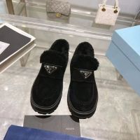 Лоферы PRADA зимние